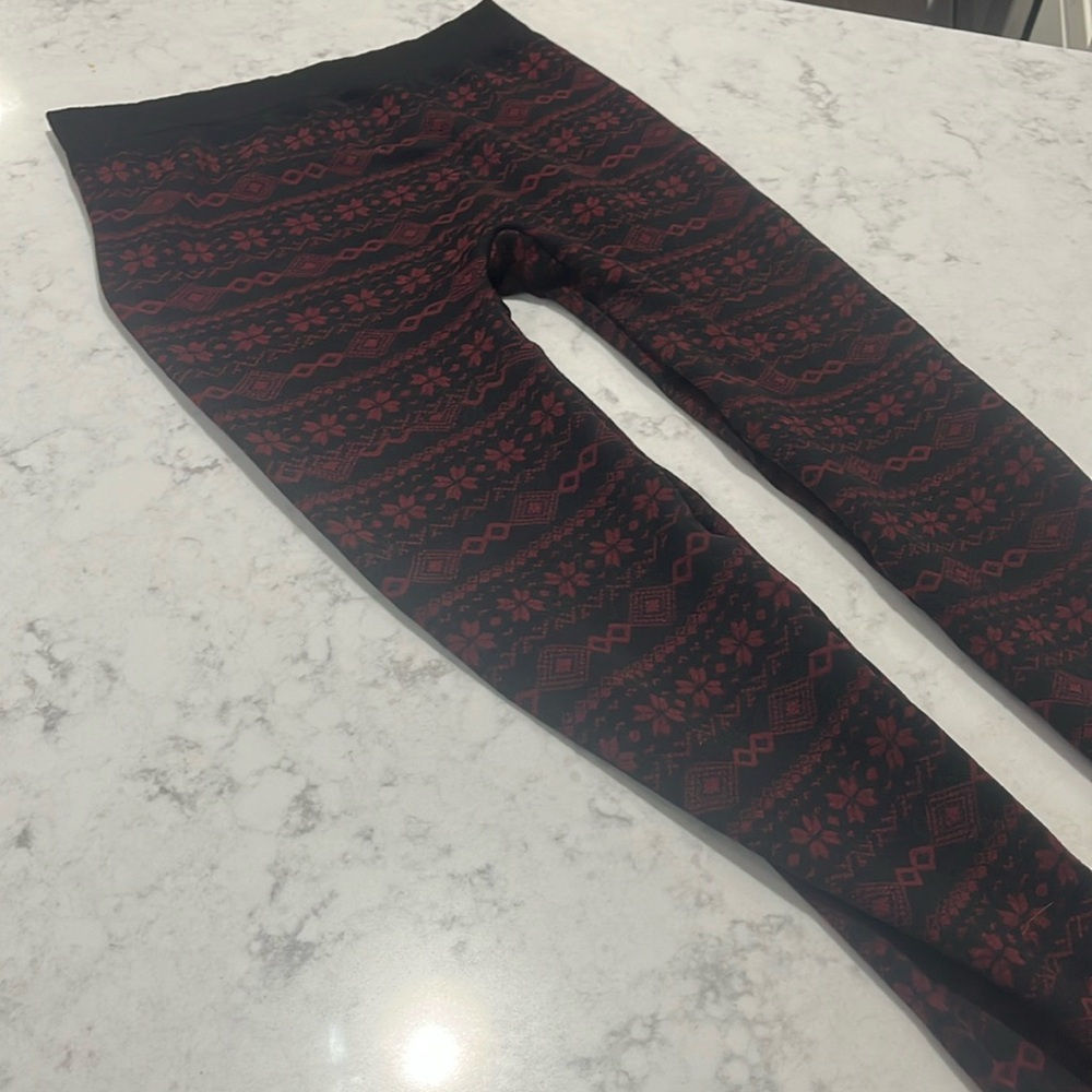 Super soft fleece leggings – small